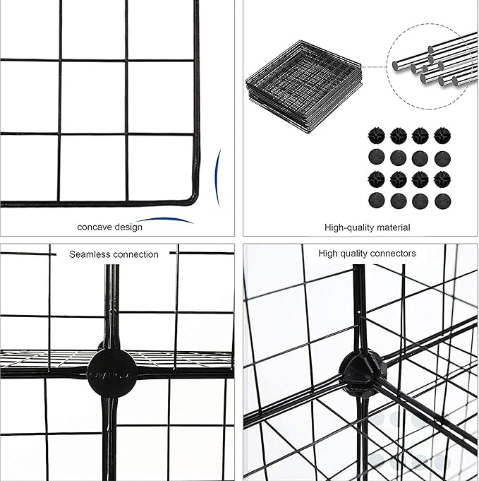 C&AHOME Wire Cube Storage