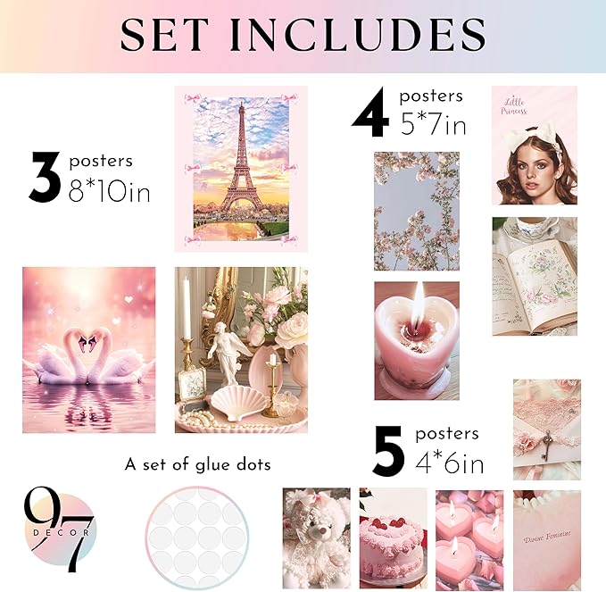 97 Decor Pink Coquette Room Decor Aesthetic