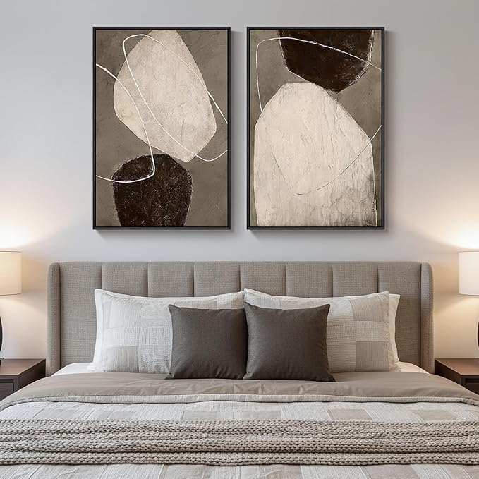 Framed Modern Abstract Wall Art