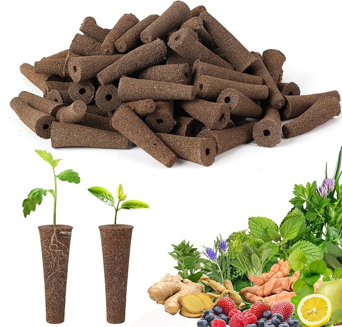 80 Pack Grow Sponges for Hydroponics,Replacement Root Growth Sponges Seed Starter Pods Compatible with AeroGarden Seed Starter Sponges Kit for Hydroponic Indoor Garden System