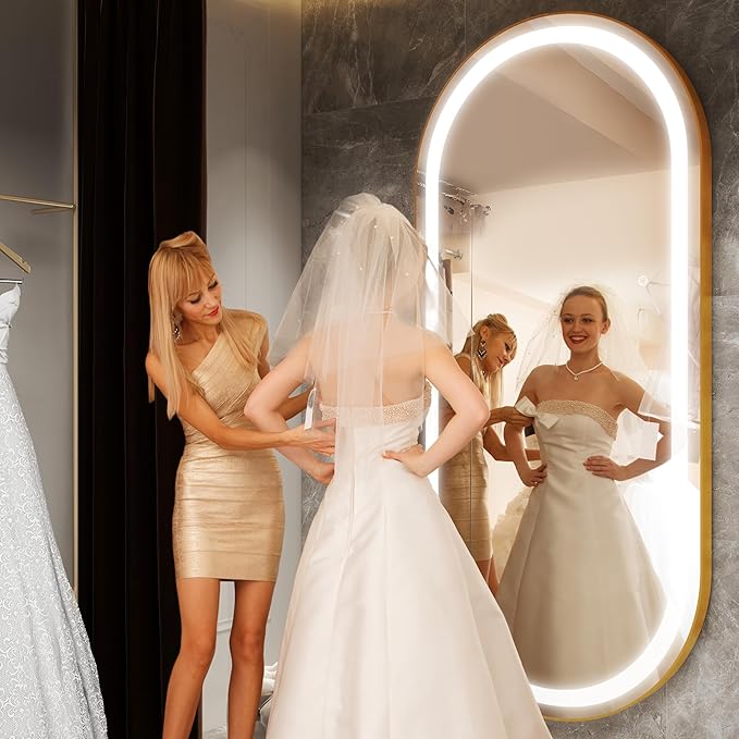 FENNIO 70" x 32" Large Luxury Wall Mounted Mirror