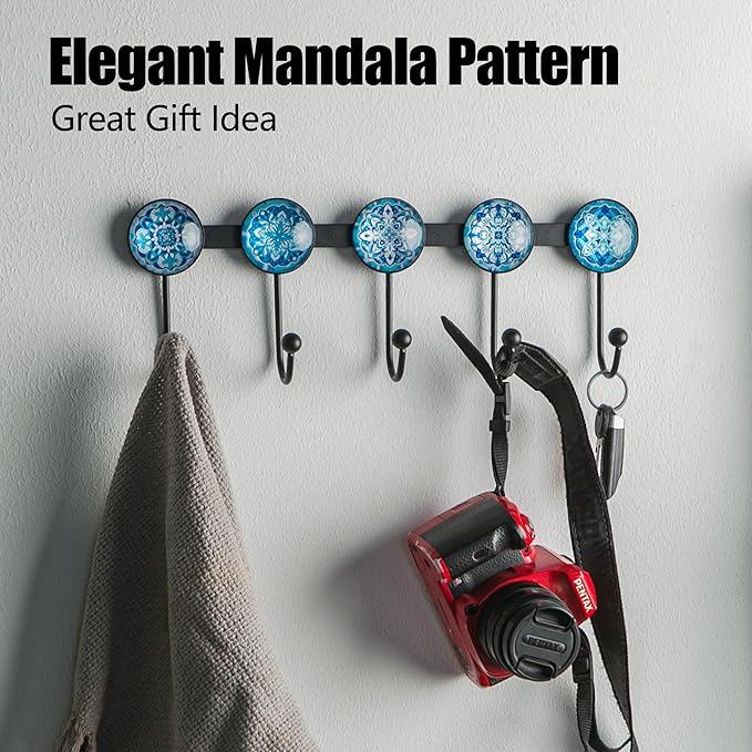 Boho Coat Rack Wall Mounted