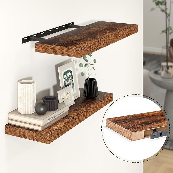 Heimlove 24 inch Floating Shelves