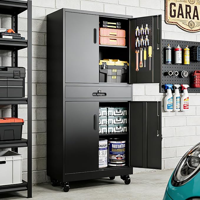 Metal Garage Storage Cabinet