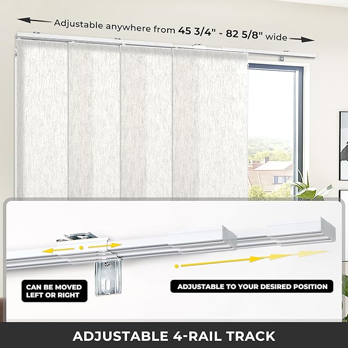 UNISHADES Panel Track Blinds, Vertical Blinds
