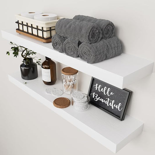 BAOBAB WORKSHOP Wood Floating Shelves
