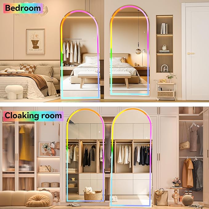 Hasipu Arch Full Length Mirror 56 x 16 in