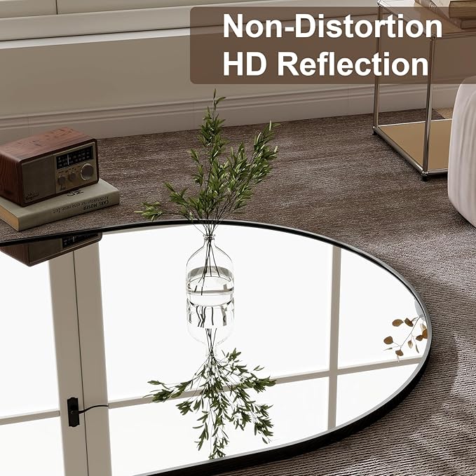 GLSLAND-77 x38 Arched Full Length Mirror