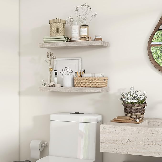 Heimlove 24 inch Floating Shelves