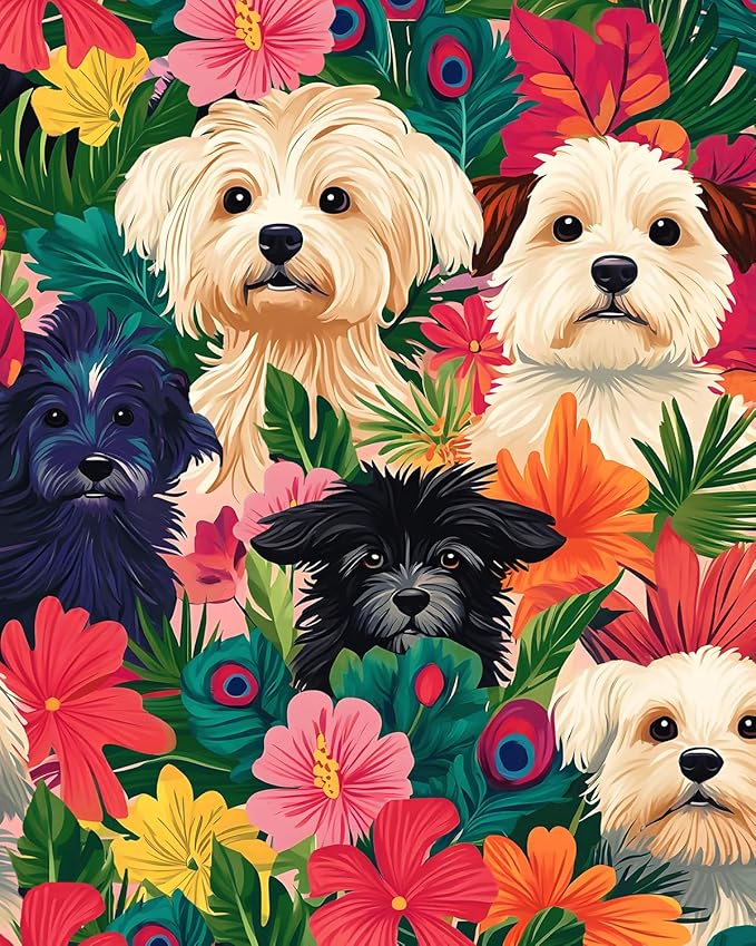 BOKEBEVE Vibrant Floral Peel and Stick Wallpaper Colorful Floral Wallpapers