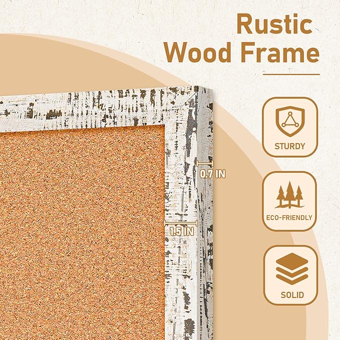 DOLLAR BOSS Cork Board for Wall