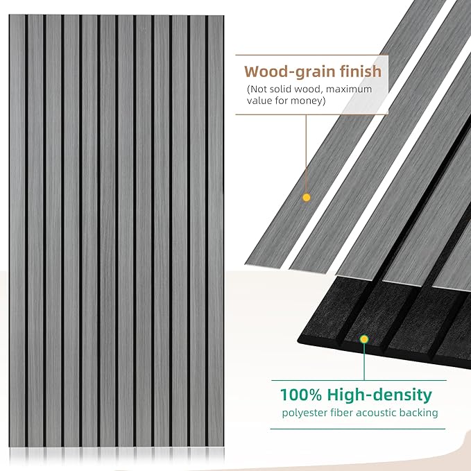 4 Pack Acoustic Panels for Wall, Soundproof Panels