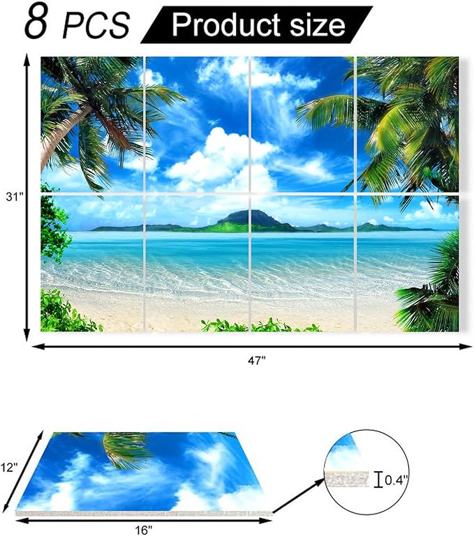YPY Decorative Soundproof Wall Panels Acoustic Panels: Sound Absorbing Wall Art