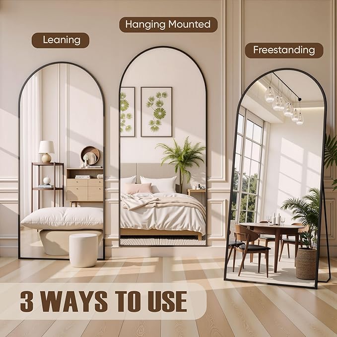 Full Length Mirror, Oversized Floor Mirrors, Leaning Free Standing Mirrors
