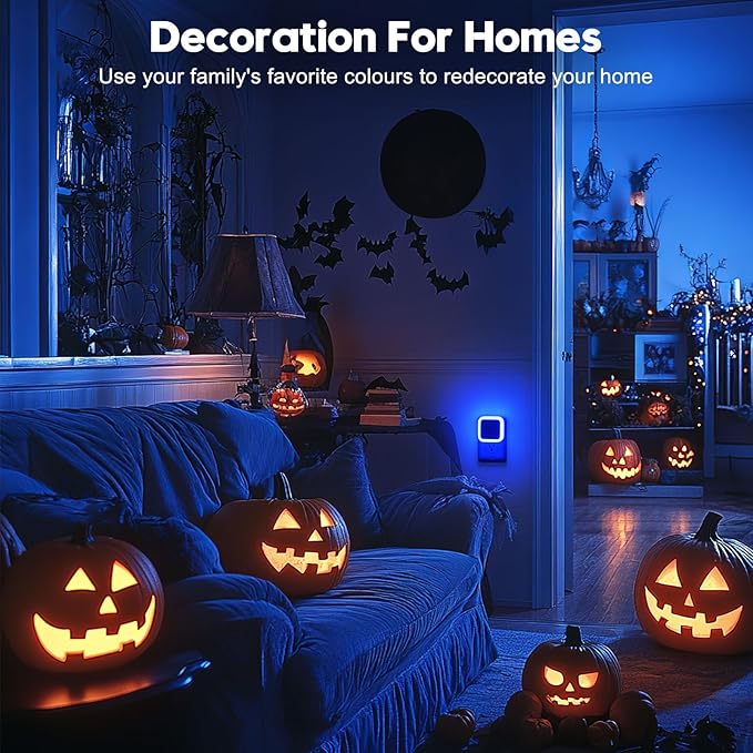 Sujeet Night Light, Night Lights Plug into Wall 8-Pack, Nightlight Plug in