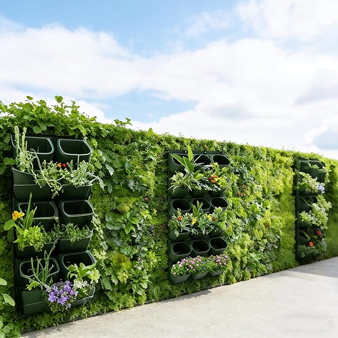 Self Watering Wall Planter | 36 Pots Vertical Garden Planter