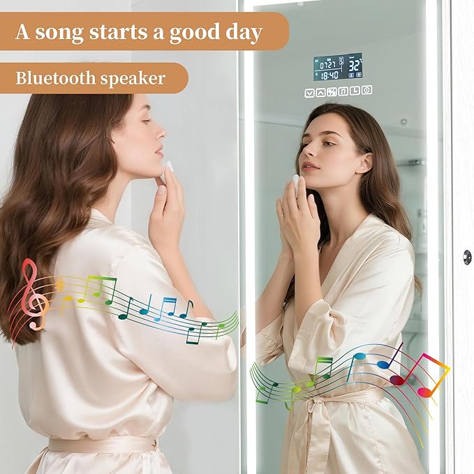 LED Mirror Jewelry Cabinet