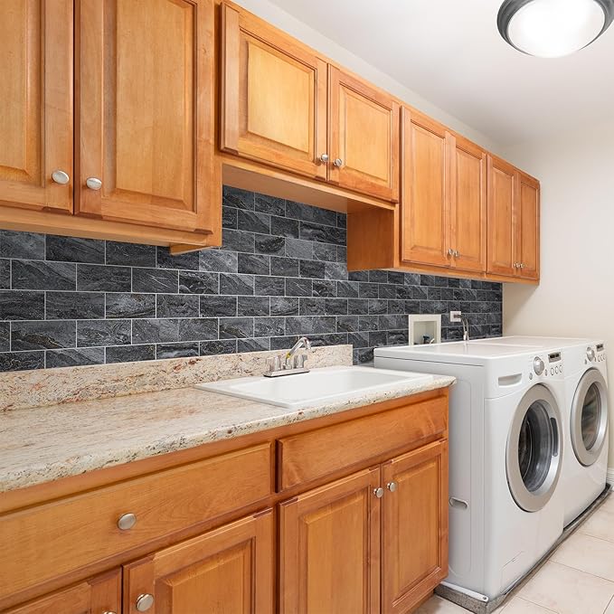 StyloVue 100 Pieces Peel and Stick Backsplash