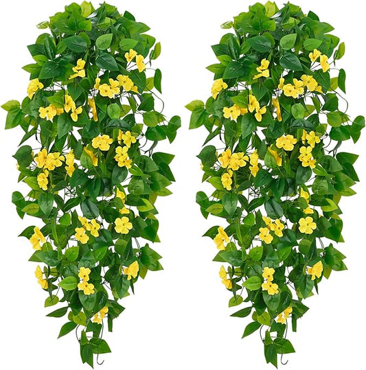 BLEUM CADE Artificial Hanging Flowers