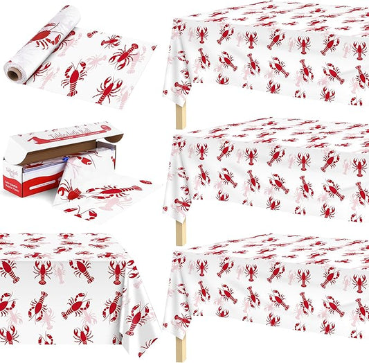 Kochorie 100 Ft x 54 Inch Crawfish Party Tablecloth Roll