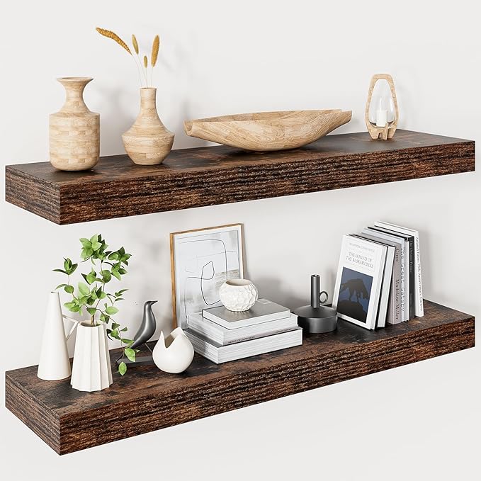 Heimlove 32 Inch Floating Shelves