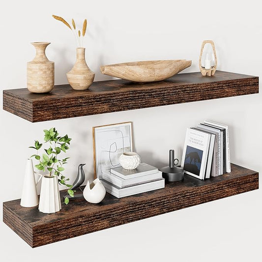 Heimlove 32 Inch Floating Shelves