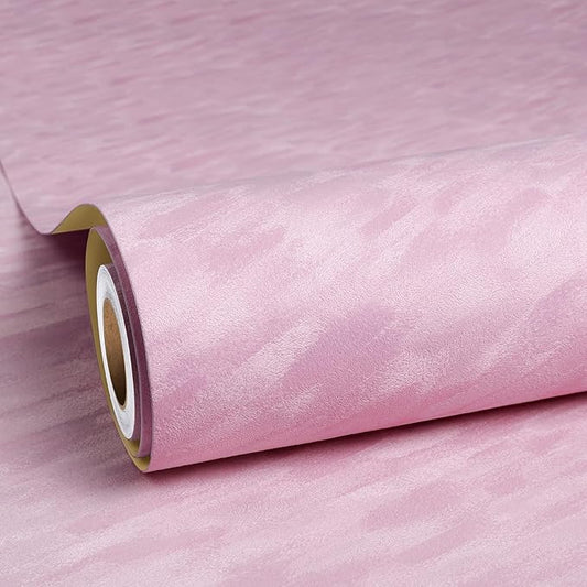ReWallpaper Blush Pink Peel and Stick Wallpaper Removable Luxury Velvet