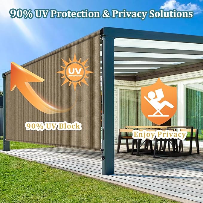 Shade&Beyond Outdoor Roller Shades