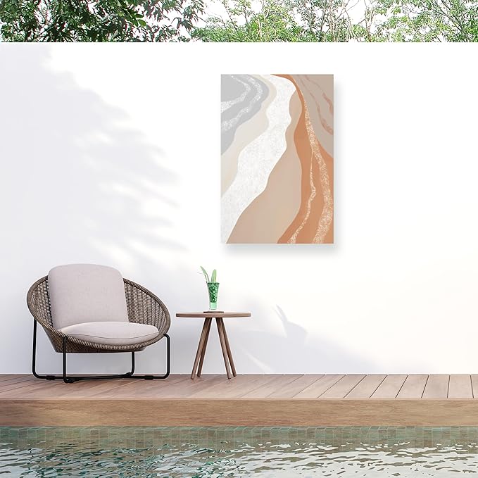 Trademark Fine Art Outdoor Canvas Art - Melloi Art Prints '819' Wall Art for Outdoor Spaces, Patios, or Gardens