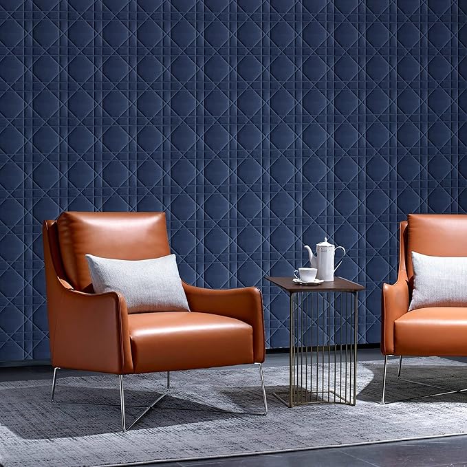 Velvet 3D wall Panels for Interior wall Decor Peel and Stick, Soundproof