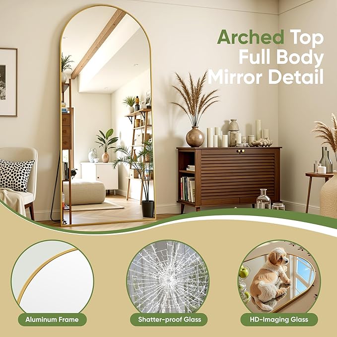 Full Length Mirror, Oversized Floor Mirrors, Leaning Free Standing Mirrors