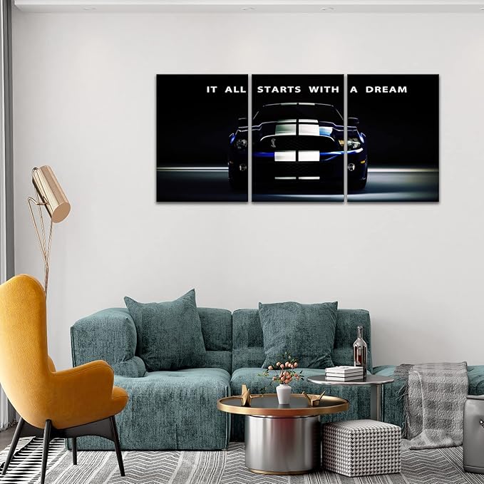 KAWAHONE Motivational Canvas Wall Art