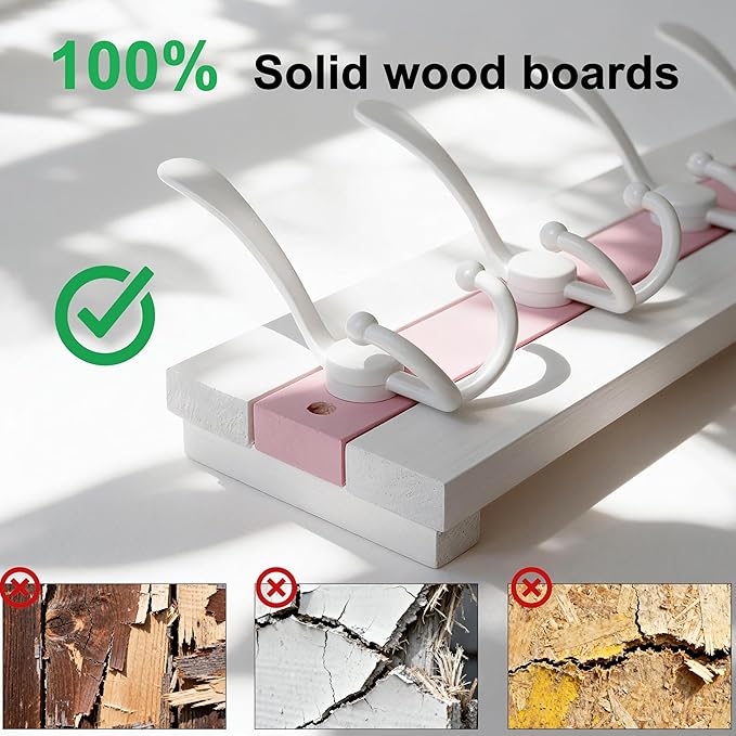 SKOLOO Coastal Wall Mounted Coat Rack