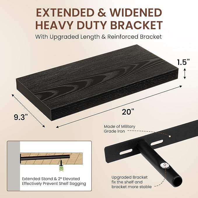 Dreamland 20 Inches Floating Shelves