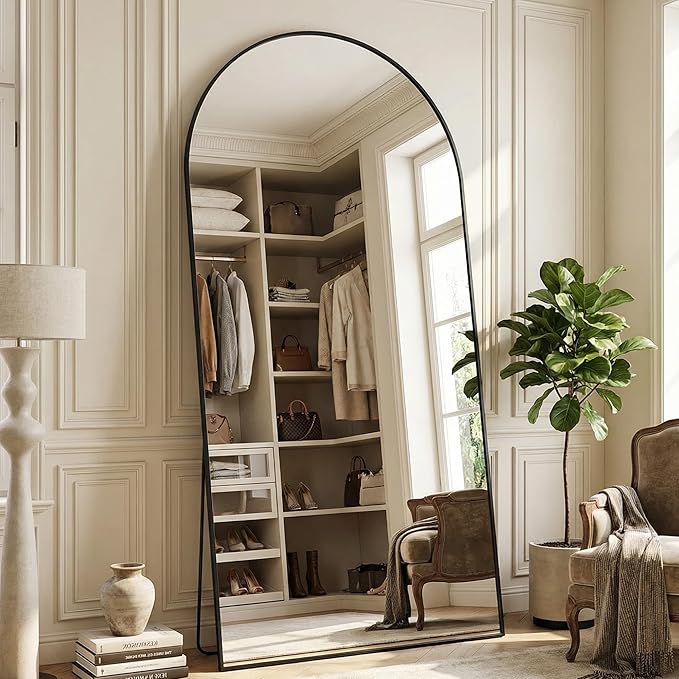 Suidia 88"x44" Arched Full Length Mirror