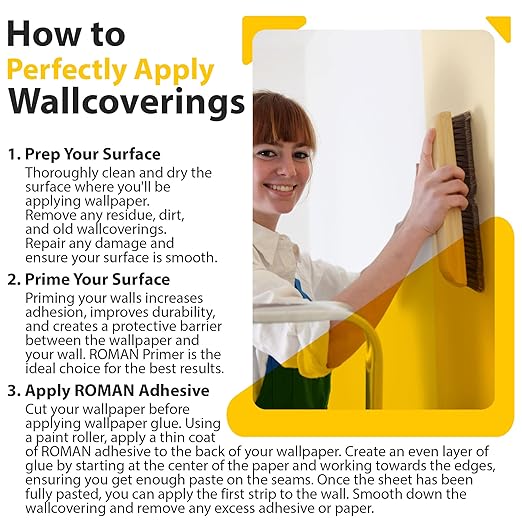 Roman PRO-880 Wallpaper Adhesive & Paste