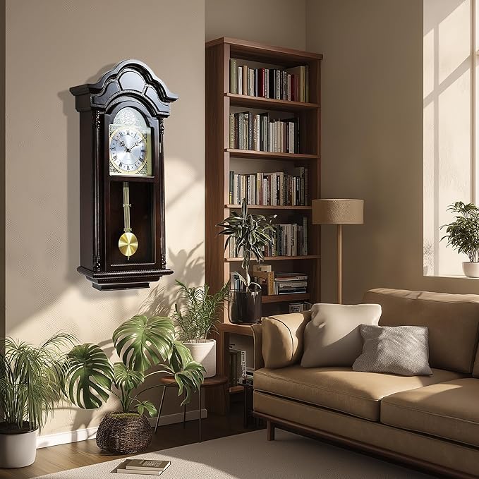 AYRELY® 36IN Big Grandfather Vintage Wall Clock