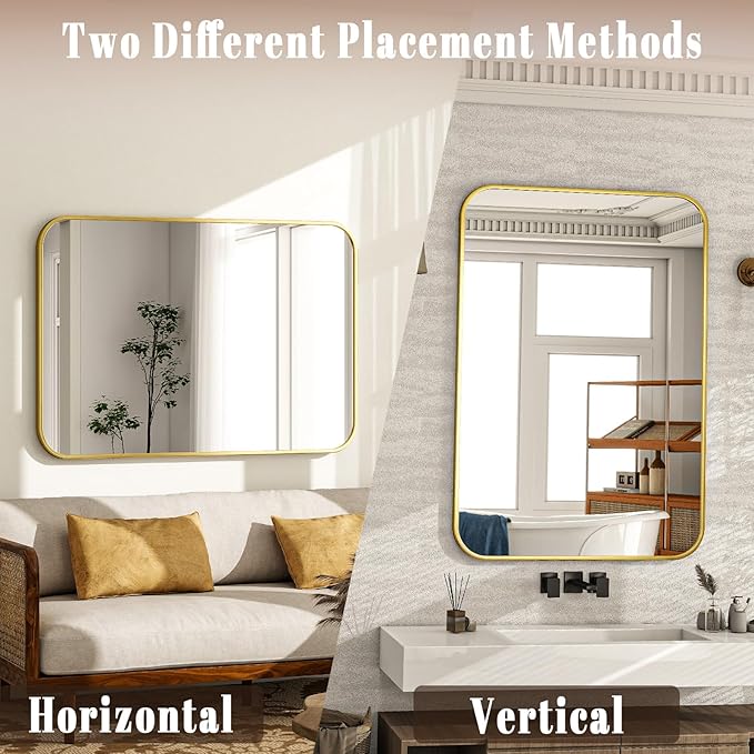 26×38 Inch Bathroom Mirror