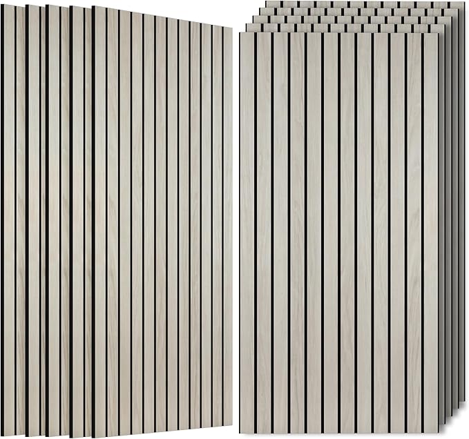 10 Pack Large Acoustic Panels 47.2”x23.6”, Decorative Acoustic Wall Panel