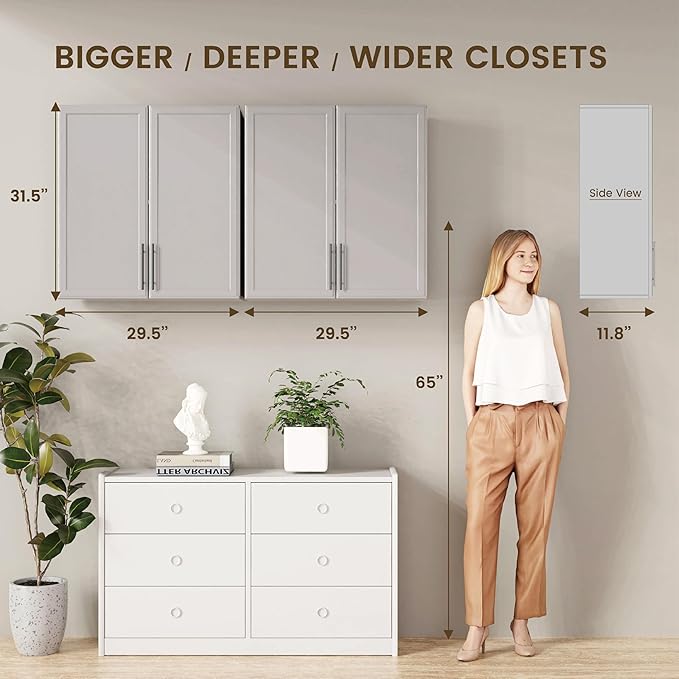 Furnaza Wall Storage Cabinets