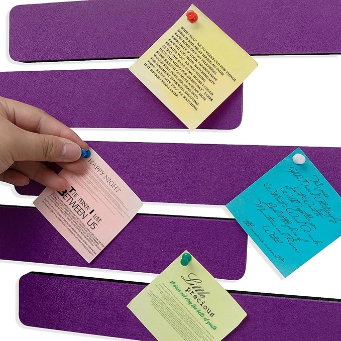 Felt Pin Board Bar Strips Bulletin Board