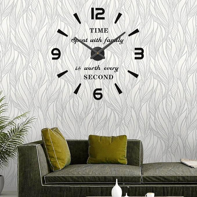 VANGOLD Wall Clock Oversized Wall Clocks