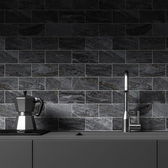 StyloVue 4 Pieces Peel and Stick Backsplash