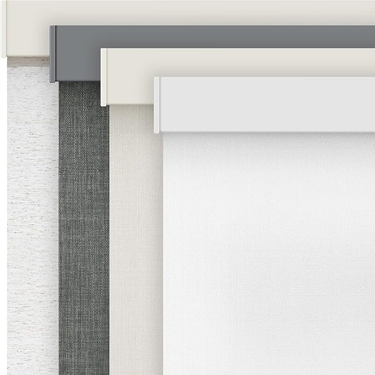 AOSKY Linen Roller Blinds Shades