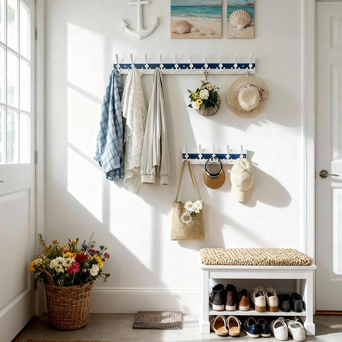 SKOLOO Coastal Wall Mounted Coat Rack