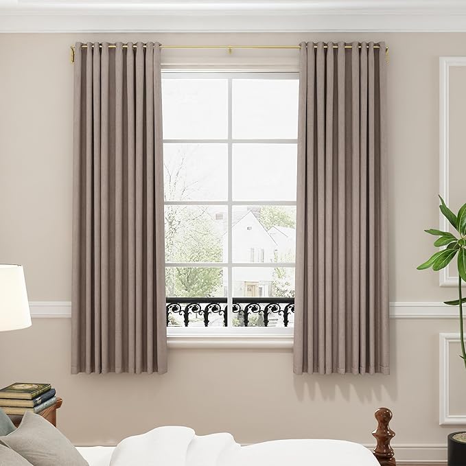ENJOYBASICS Blackout Curtain rod