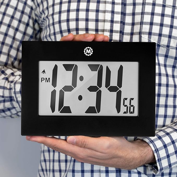 MARATHON Large Digital Wall Clock