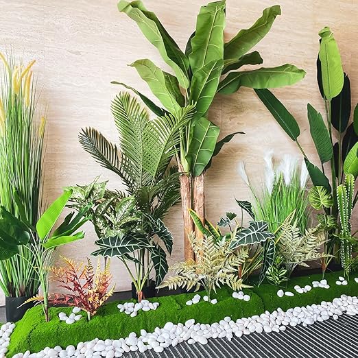 YISZM 20lbs White River Rocks for Landscaping, 2-3 Inch Natural Pebbles for Indoor Plants, High Polished Decorative Stones Vase Filler Fish Tank Aquariums Garden Outdoor and Indoor DIY