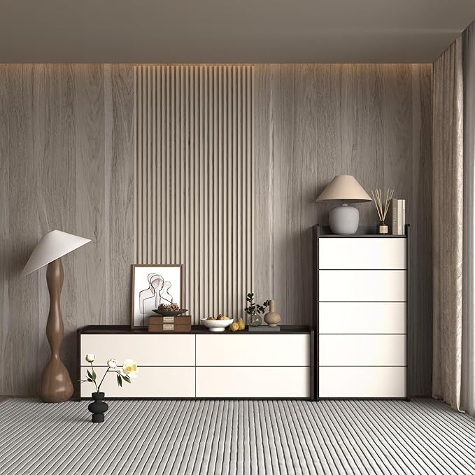 Light Wood Contact Paper for Cabinets Wood Grain Vinyl Wrap Grey Wood Wallpaper