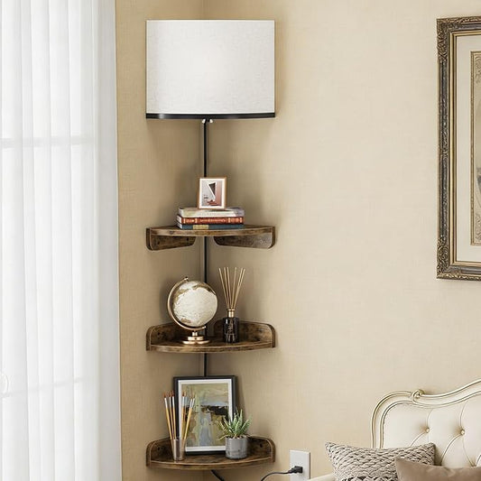 YAOHUOO Corner Shelf Wall Mounted